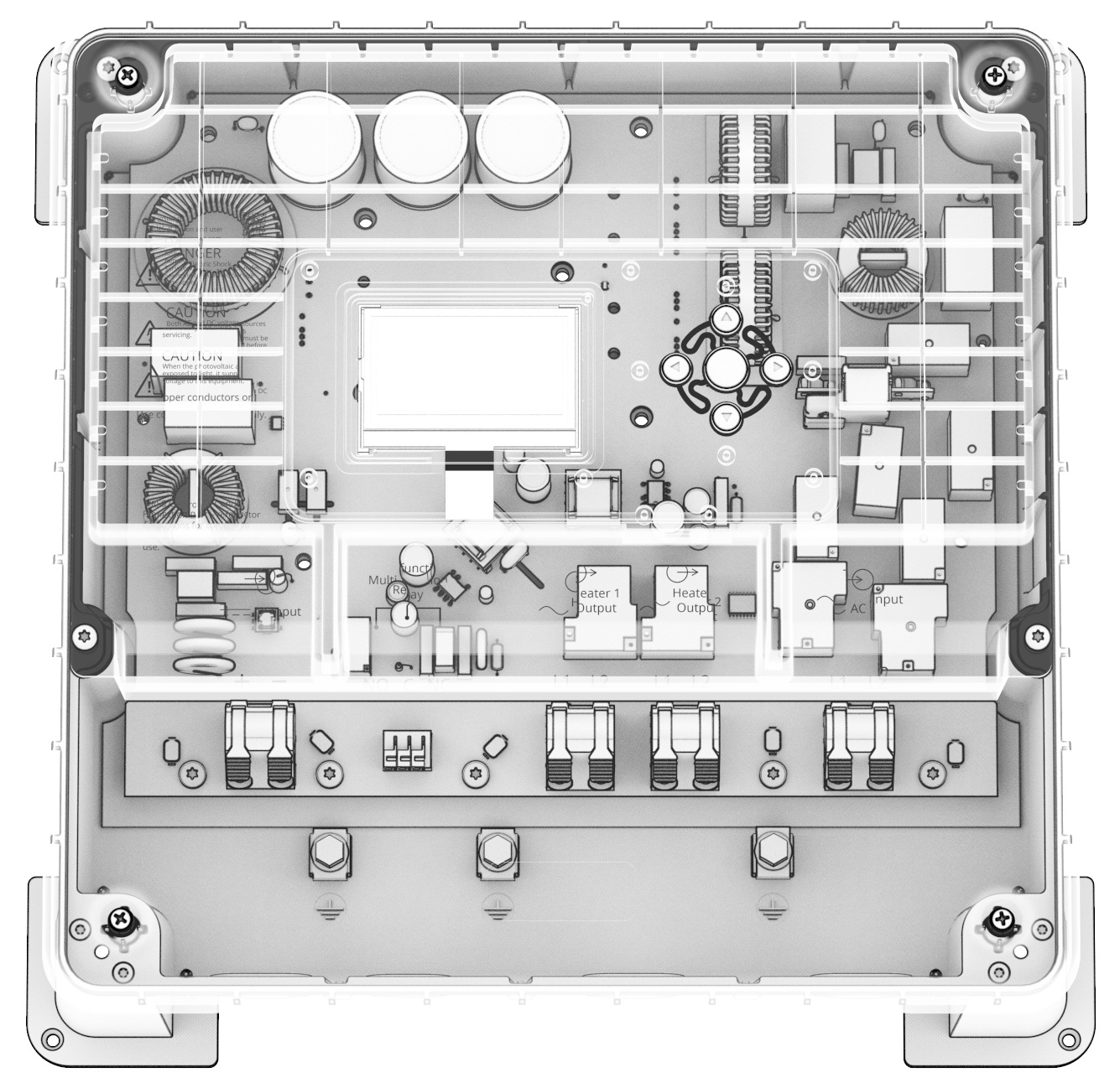SunHopper solar inverter internals